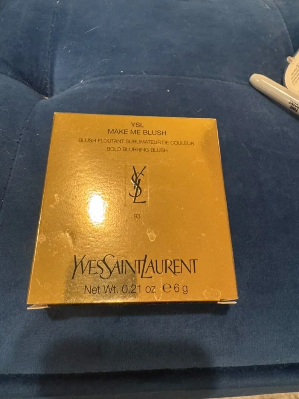 YSL Make Me Blush 24H Buildable Powder Blush in Restless Rose
